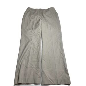 Pendleton Dress Pants Women's 18 Gray 100% Virgin Wool Straight Made In USA NWT*